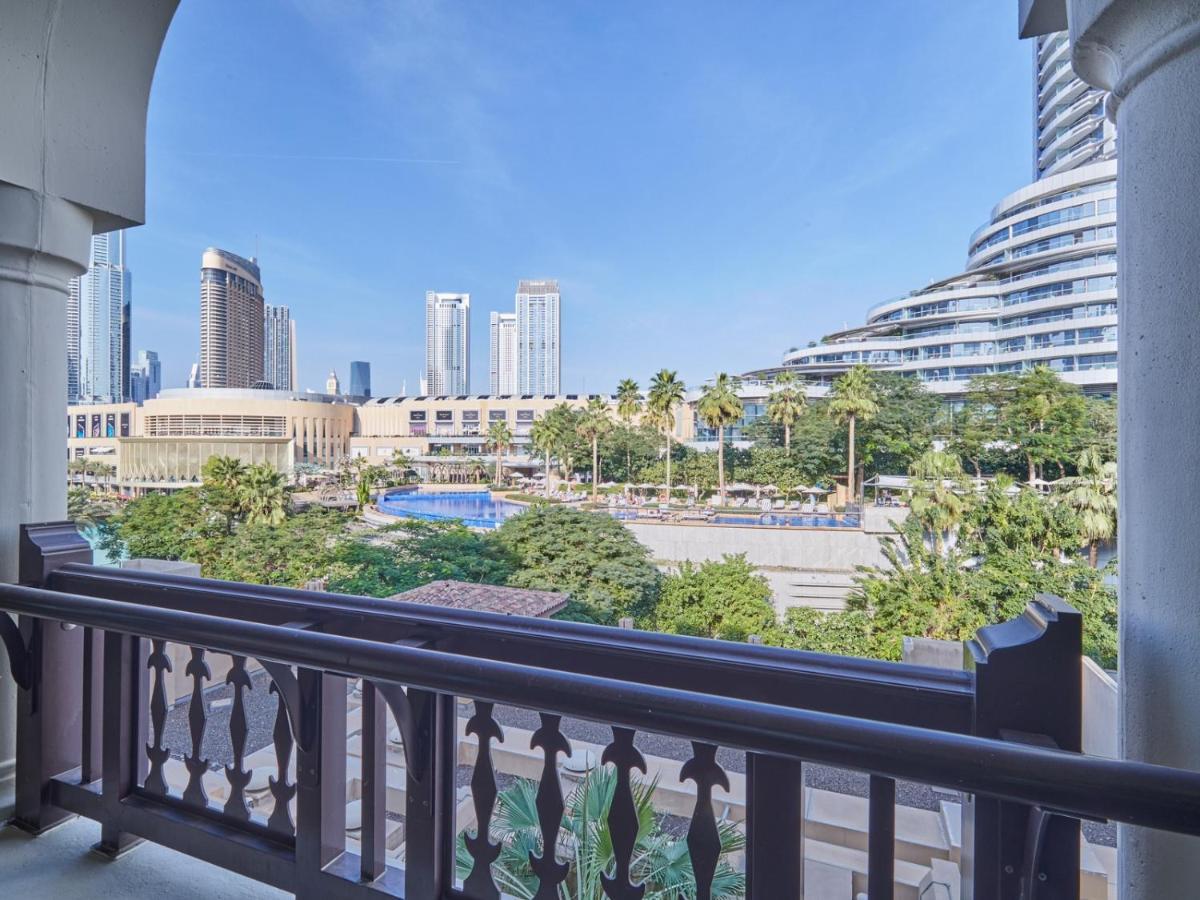 Burj Khalifa Partial View Peak Living Luxury 2Br Souk Al-Bahar Beside Dubai Mall-Golden Homes Esterno foto